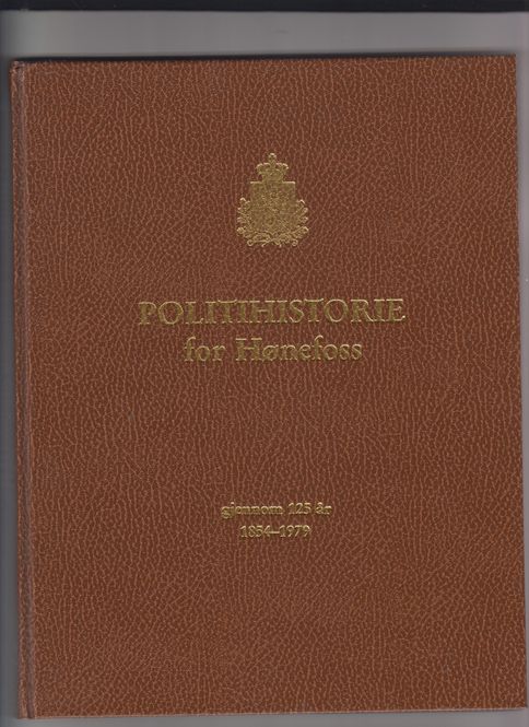 Hovedbilde Politihistorie for Hønefoss
