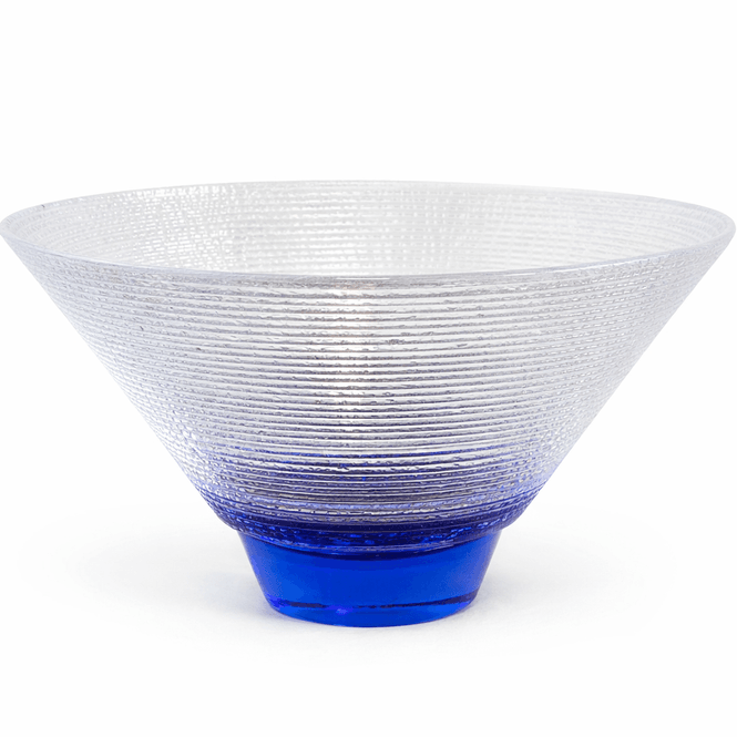 Hovedbilde Kairo bolle, 15 cm,  blå fot
