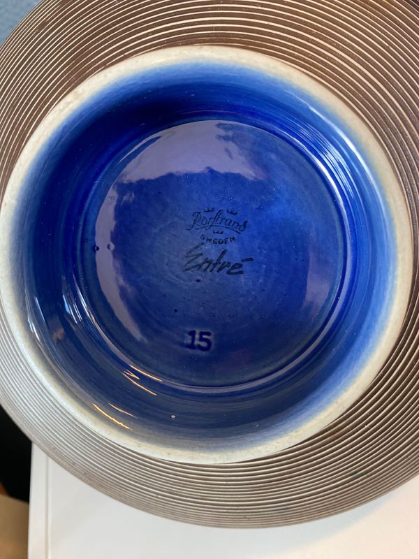 Entré bolle, Carl Harry Stålhane, Rørstrand
