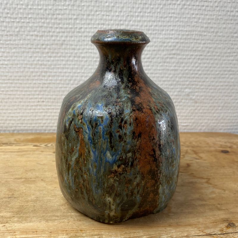 Erik Pløen, vase med renneglassur