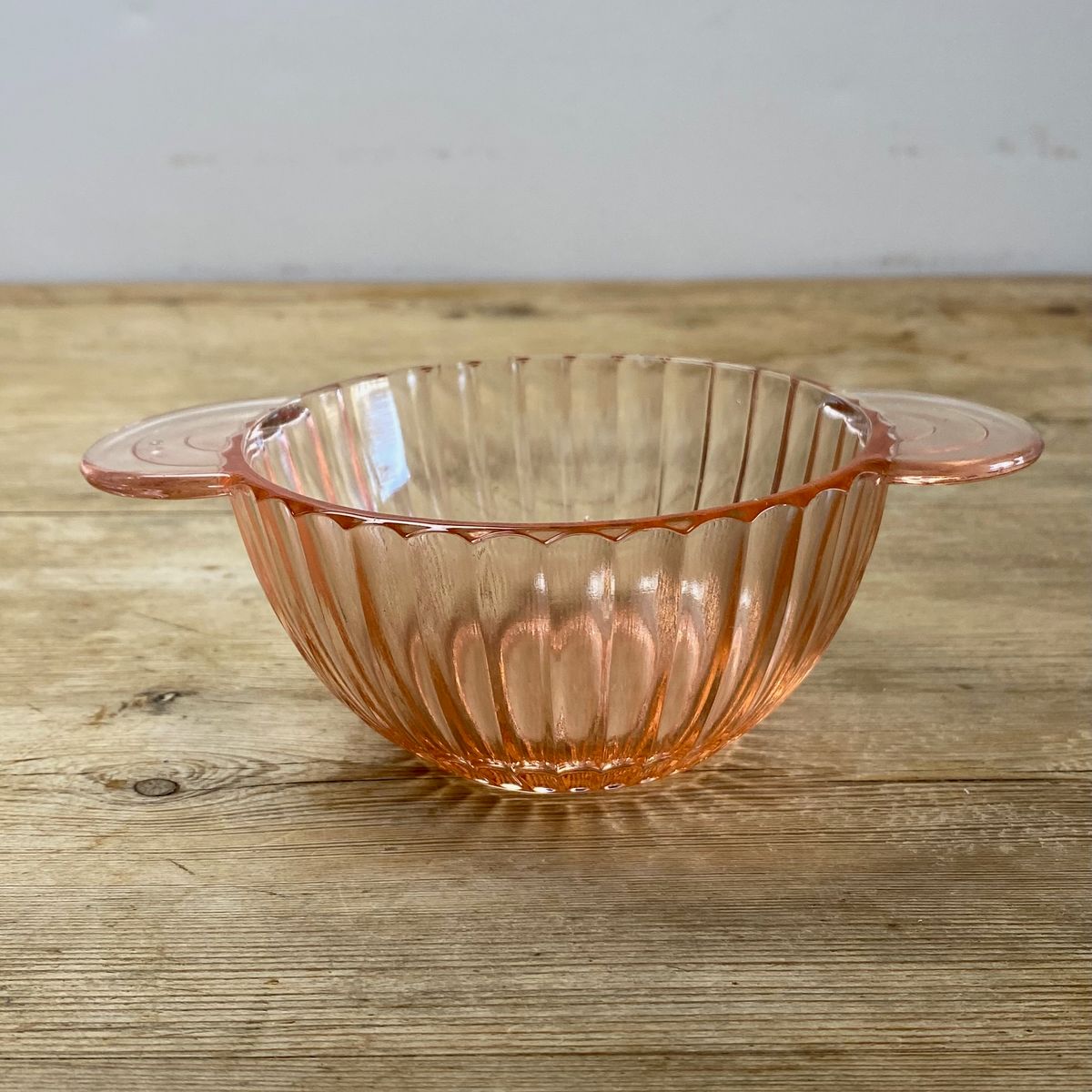 Nordlys, rosa syltetøyskål