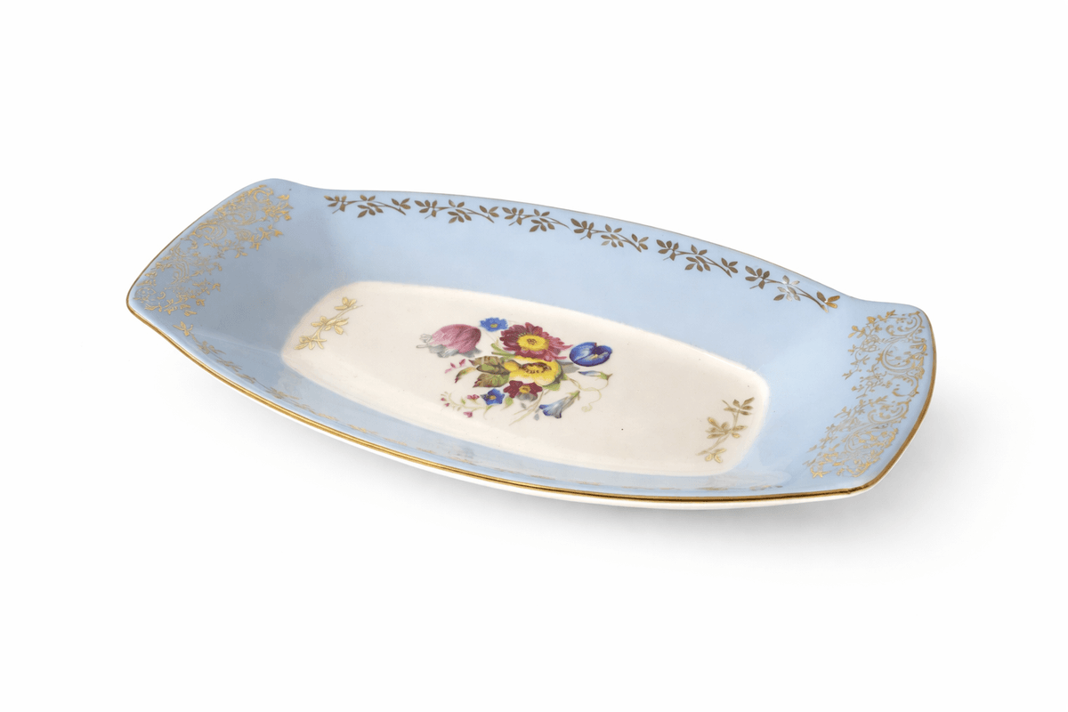 Lyseblått bestemorfat, Figgjo Flint