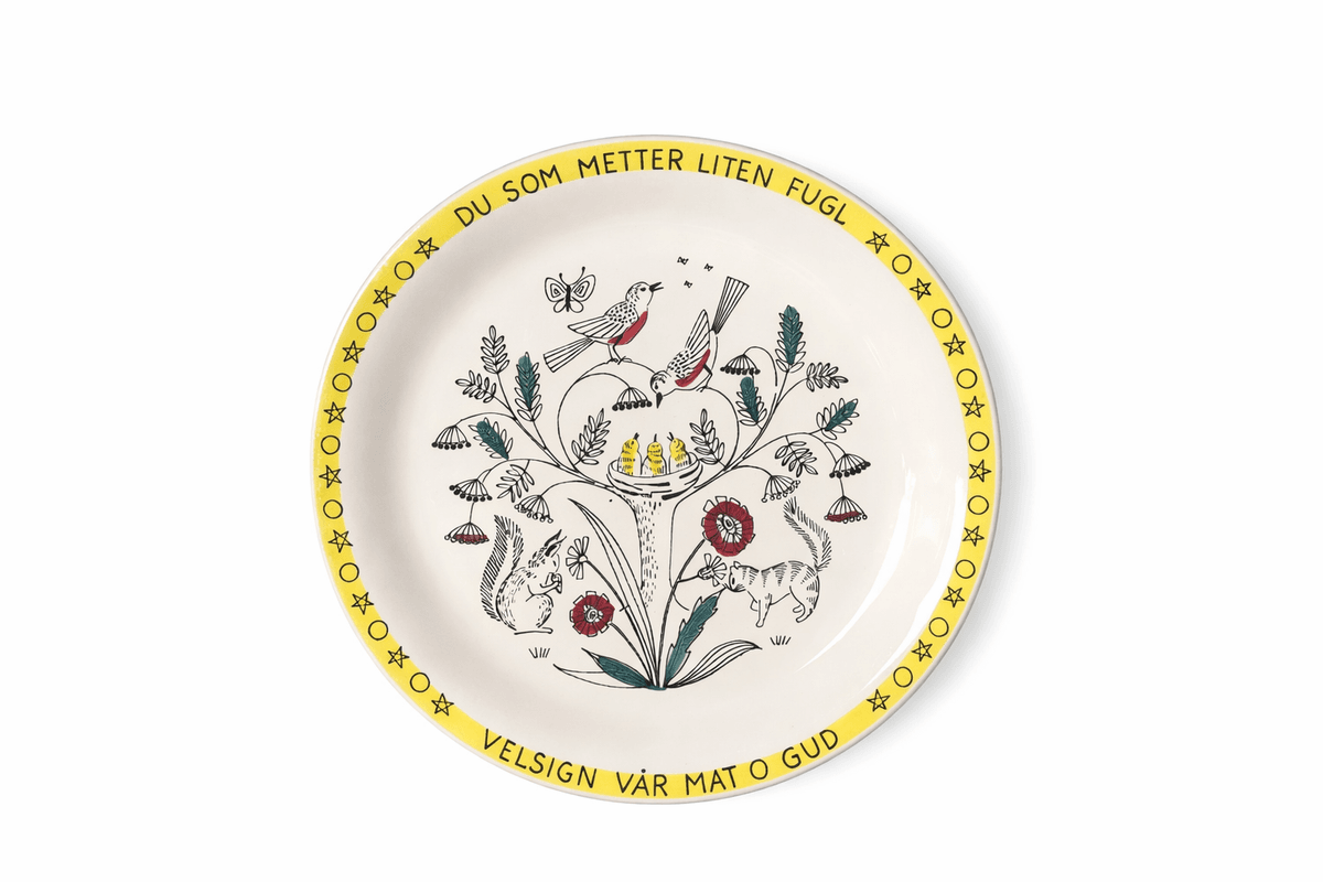 Du som metter liten fugl..... asjett