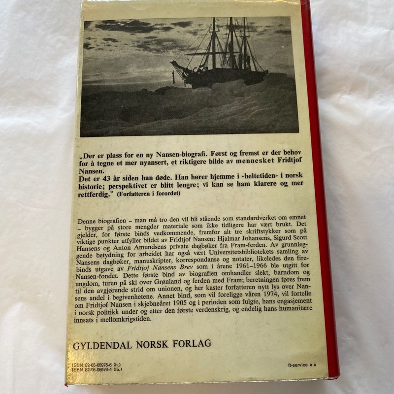 Tim Greve - Fridtjof Nansen 1861 - 1904