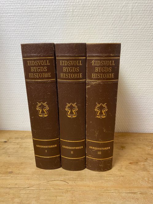 Hovedbilde Eidsvoll bygds historie, Gårdshistorien I-III